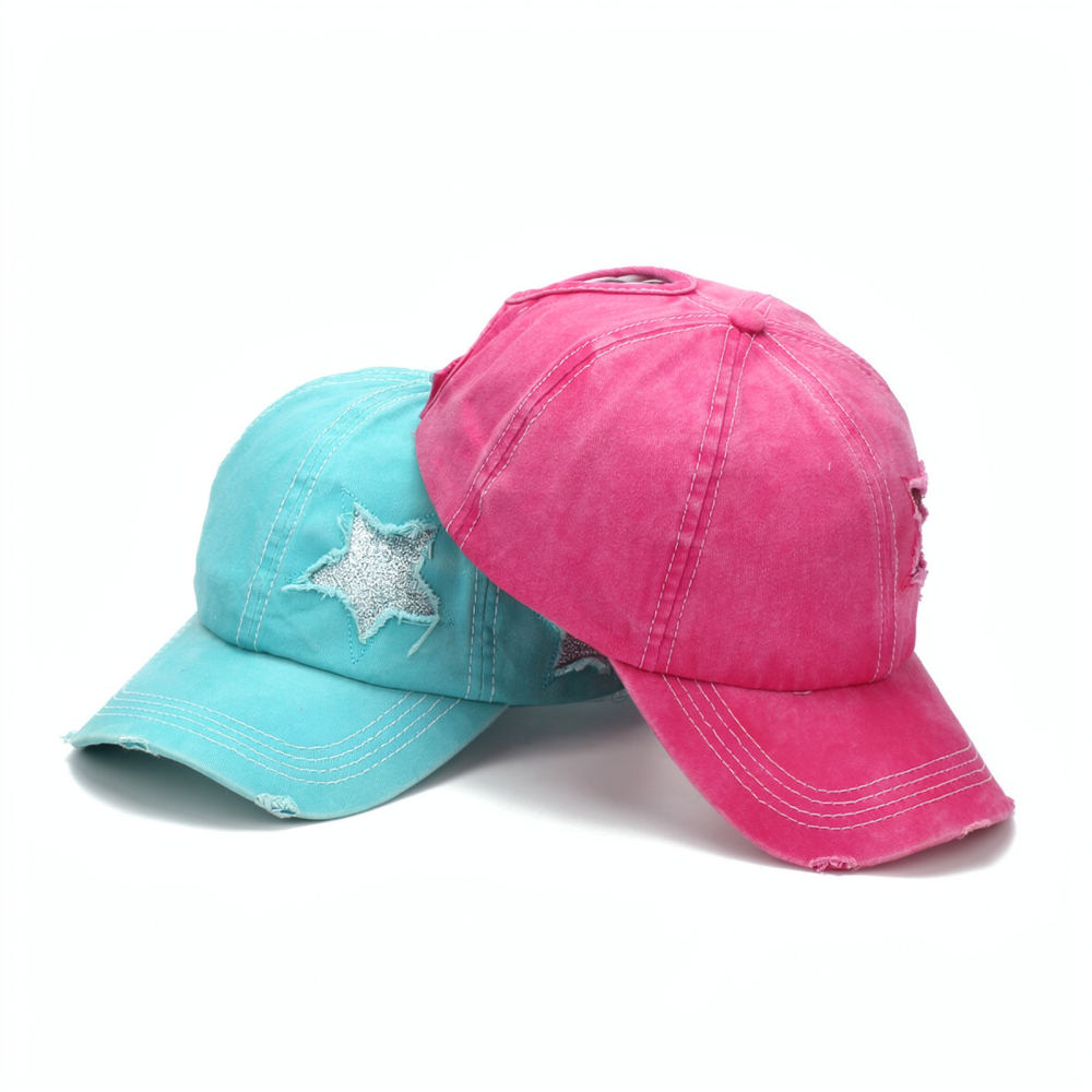 Vintage Outdoor Fashion - Casquette de baseball en coton vieilli