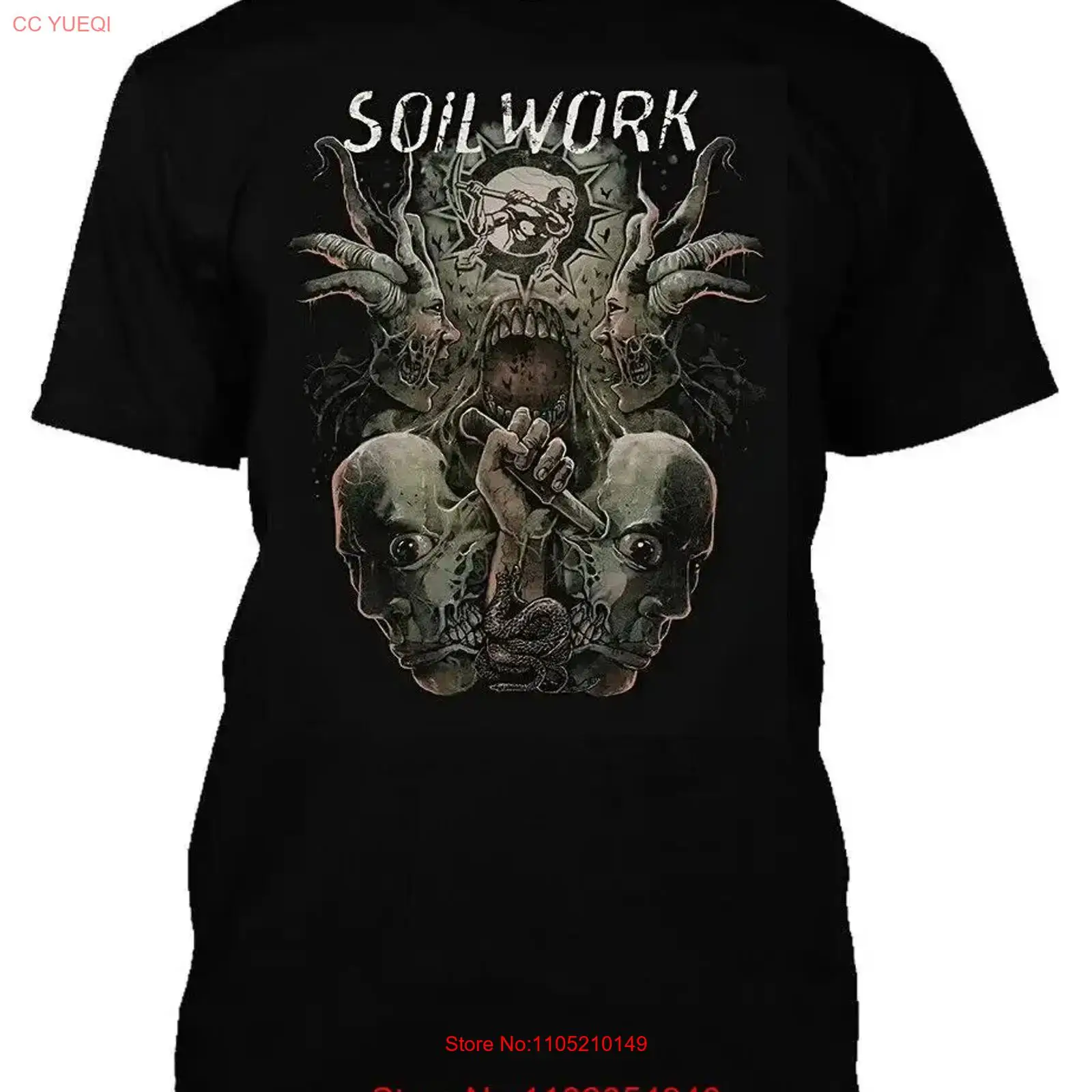 MEILLEUR ACHETER DARK SOILWORK - Vintage Fashion Jersey avis et prix