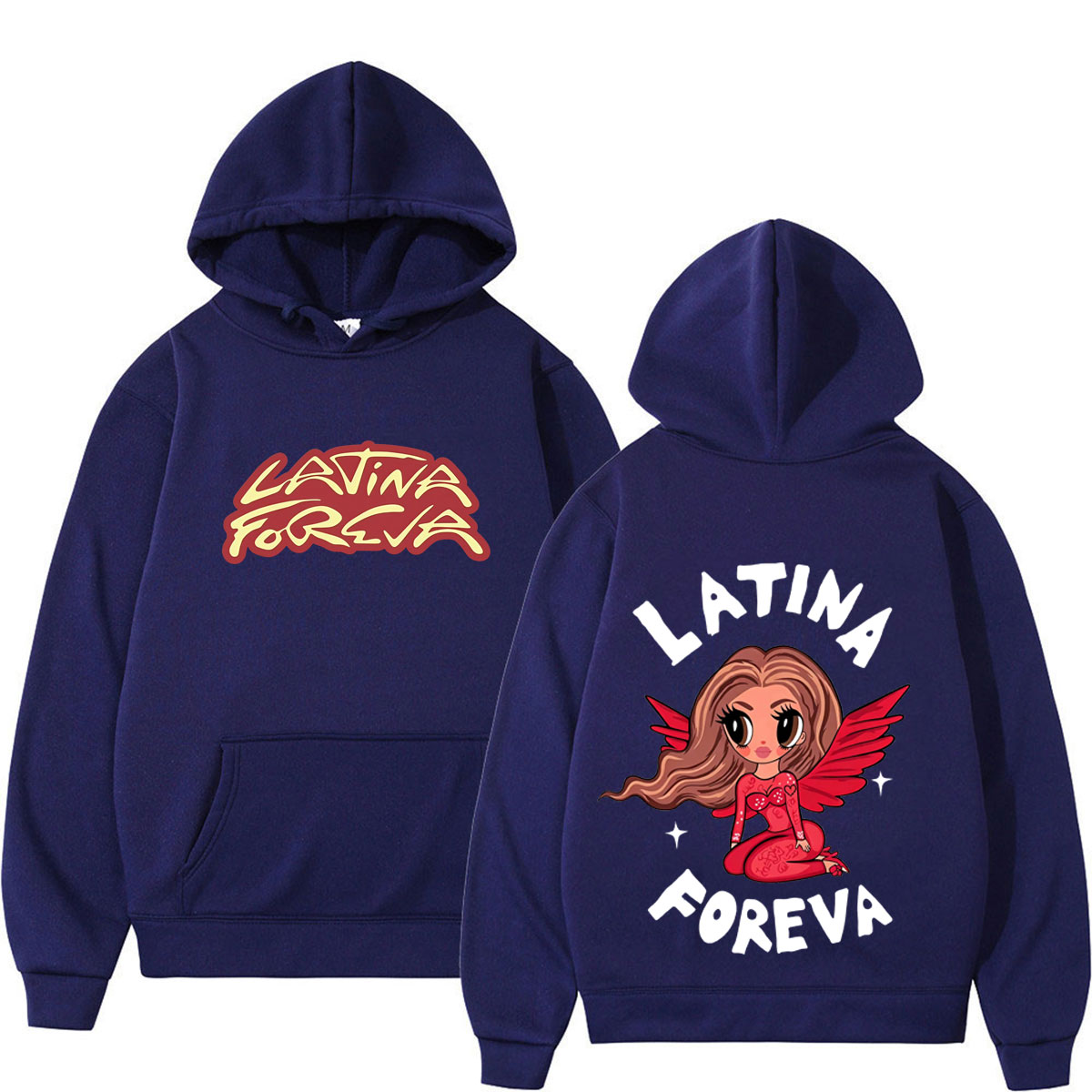 Sweat à capuche imprimé vintag - Vintage Fashion La avis et prix