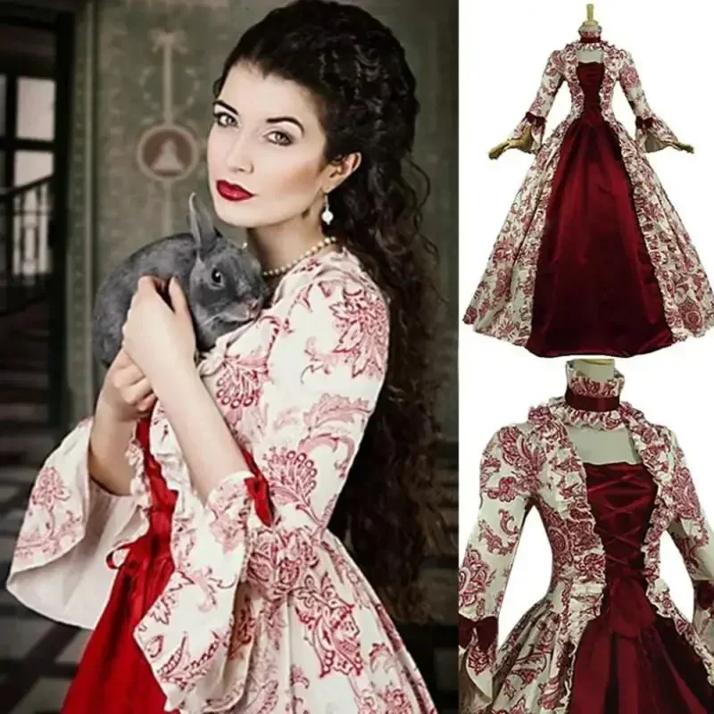 Robe de cosplay gothique médié - Vintage Fashion Dresses avis et prix