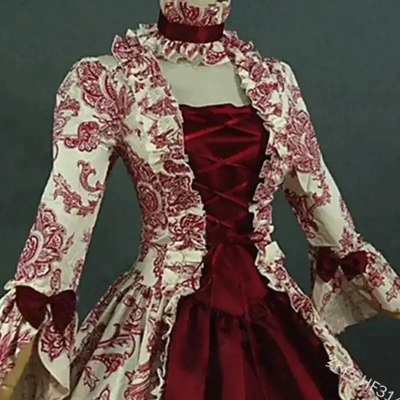 Robe de cosplay gothique médié - Vintage Fashion Dresses avis et prix